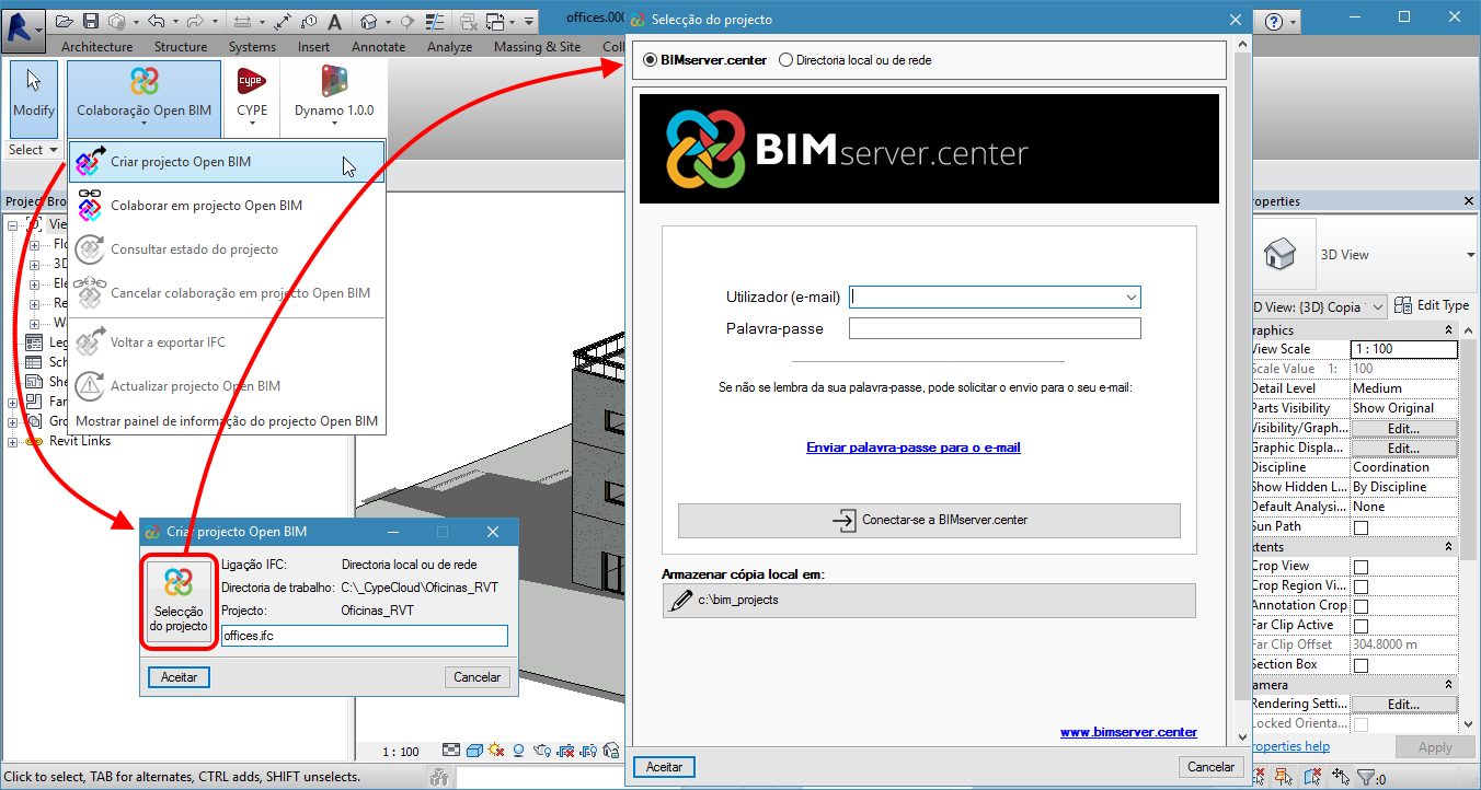 Suplemento Open BIM para Revit. Fluxo de trabalho Open BIM
